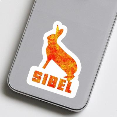 Sticker Rabbit Sibel Image