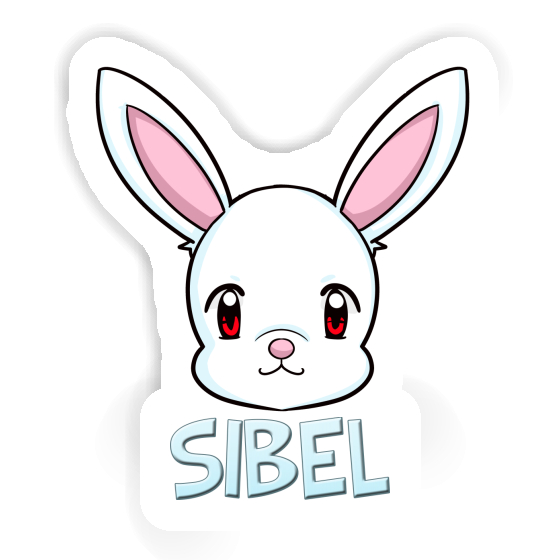 Rabbithead Sticker Sibel Notebook Image