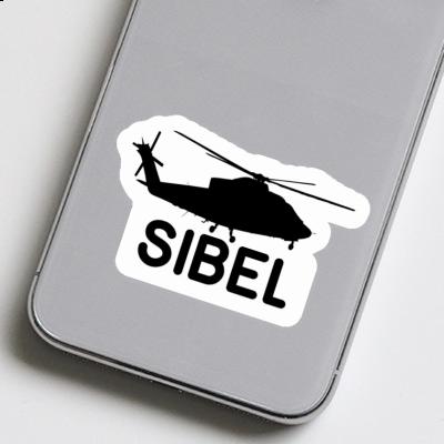 Sticker Helicopter Sibel Gift package Image