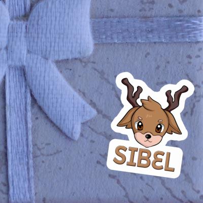 Sibel Sticker Hirsch Laptop Image