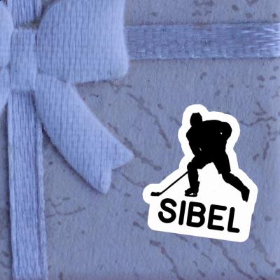 Sticker Eishockeyspieler Sibel Notebook Image