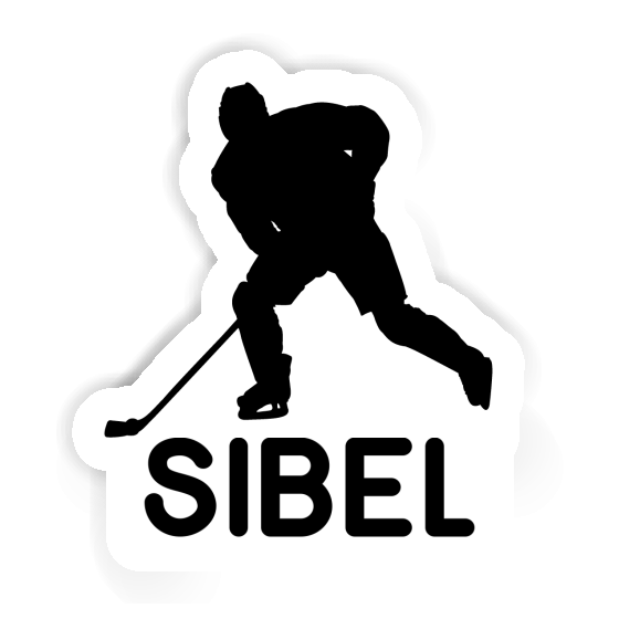 Hockey Player Sticker Sibel Gift package Image