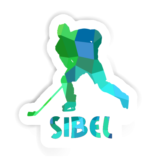 Aufkleber Eishockeyspieler Sibel Gift package Image