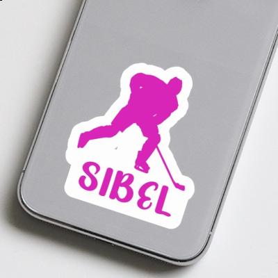 Sibel Sticker Eishockeyspielerin Laptop Image