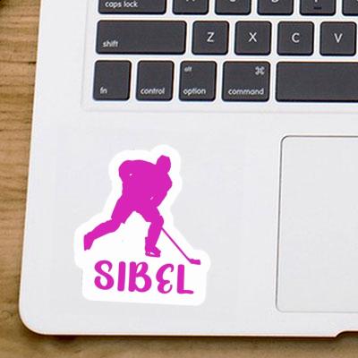 Joueuse de hockey Autocollant Sibel Gift package Image