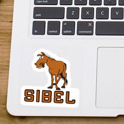 Autocollant Cheval Sibel Gift package Image