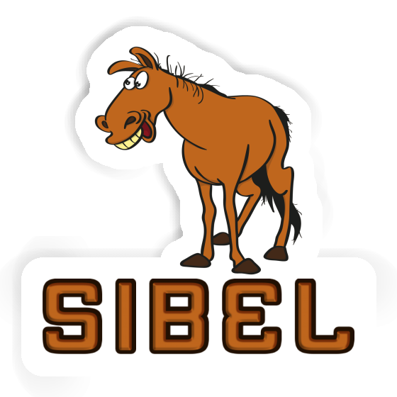 Sticker Sibel Horse Gift package Image