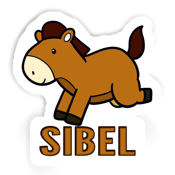 Sticker Sibel Horse Image