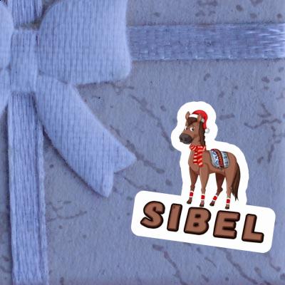 Weihnachtspferd Sticker Sibel Gift package Image