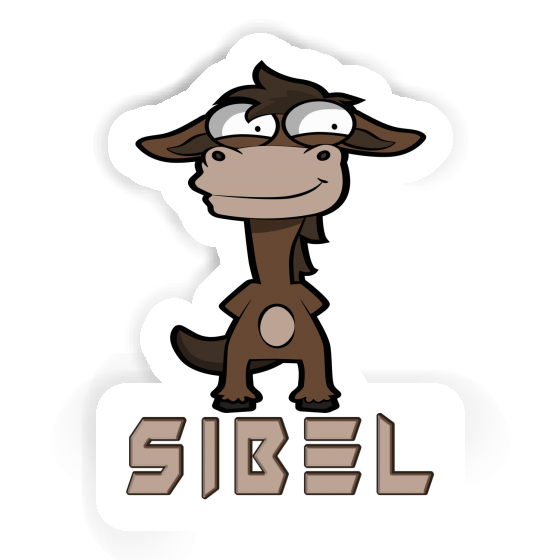 Sticker Sibel Horse Notebook Image