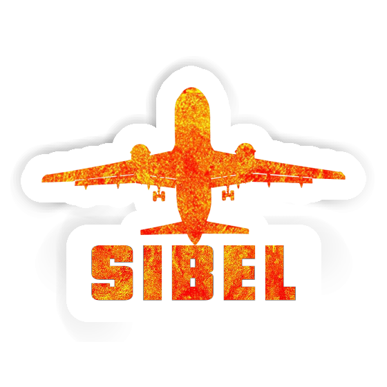 Sticker Sibel Jumbo-Jet Image