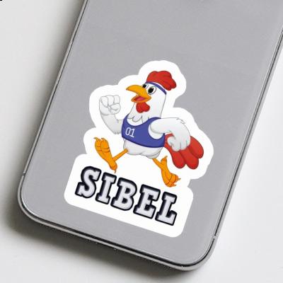 Sticker Sibel Runner Laptop Image