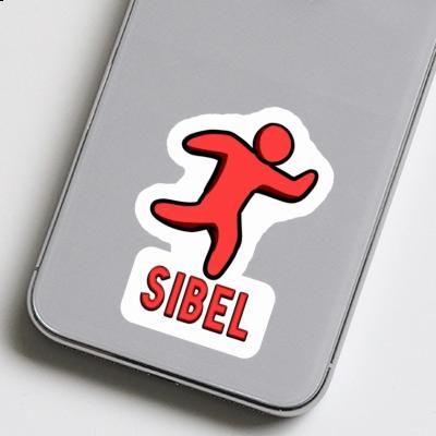 Sticker Läufer Sibel Laptop Image