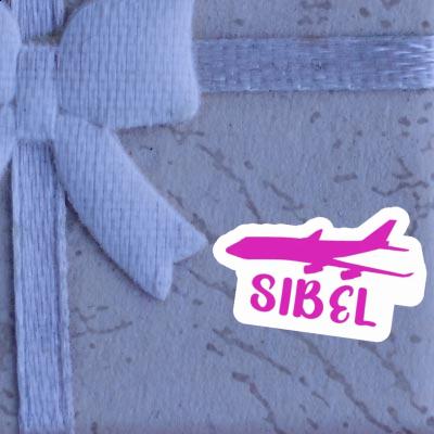 Sticker Sibel Jumbo-Jet Notebook Image