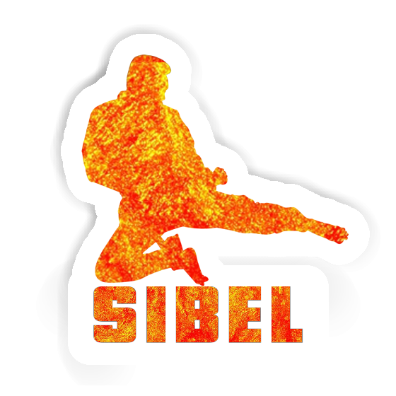 Sticker Sibel Karateka Notebook Image