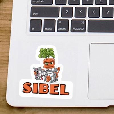 Sticker Sibel Monster Carrot Image