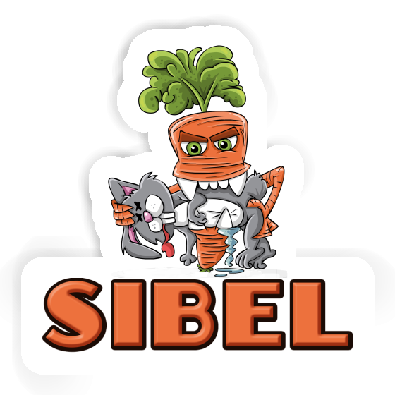 Sticker Sibel Monster Carrot Gift package Image