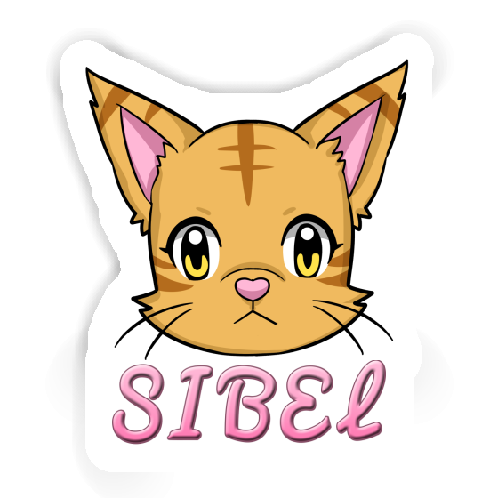 Sticker Cat Sibel Notebook Image