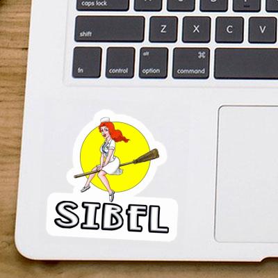 Nurse Sticker Sibel Laptop Image