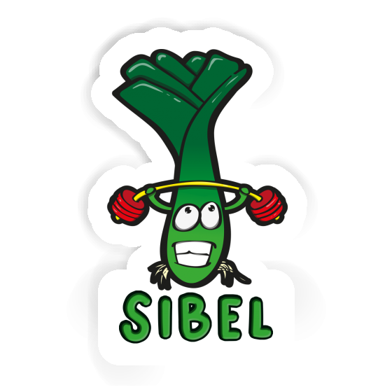 Sibel Sticker Weightlifter Image