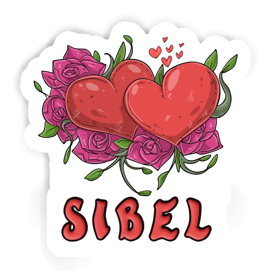 Sibel Sticker Heart Gift package Image