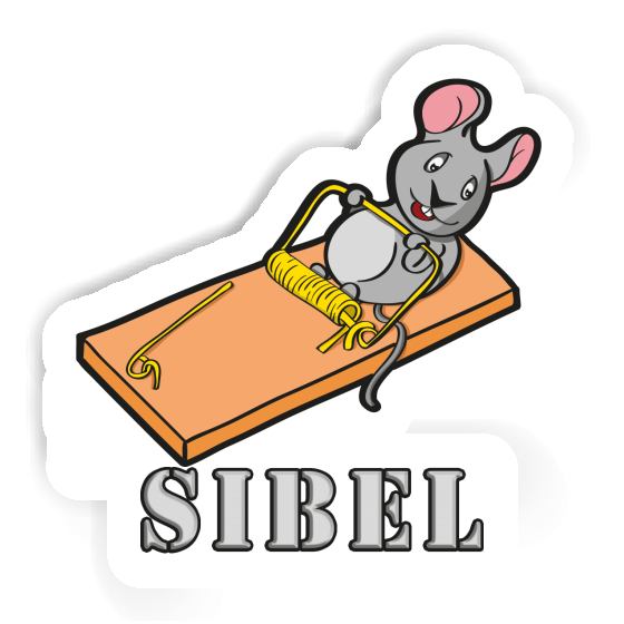 Mouse Sticker Sibel Notebook Image