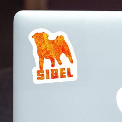 Sticker Pug Sibel Image