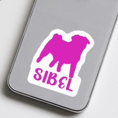 Sibel Sticker Pug Gift package Image