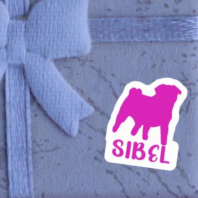 Sibel Sticker Pug Gift package Image