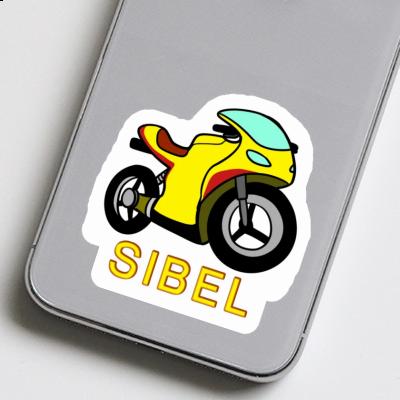 Motocyclette Autocollant Sibel Laptop Image