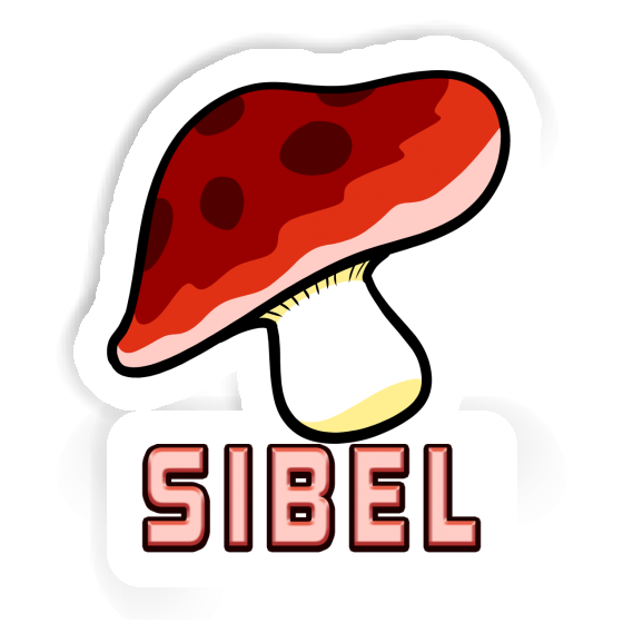 Sibel Sticker Pilz Laptop Image