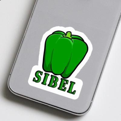 Sticker Sibel Paprika Notebook Image