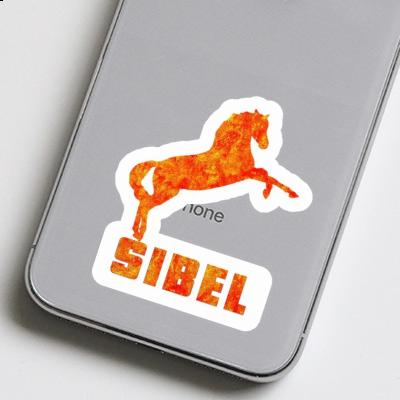 Sticker Horse Sibel Laptop Image