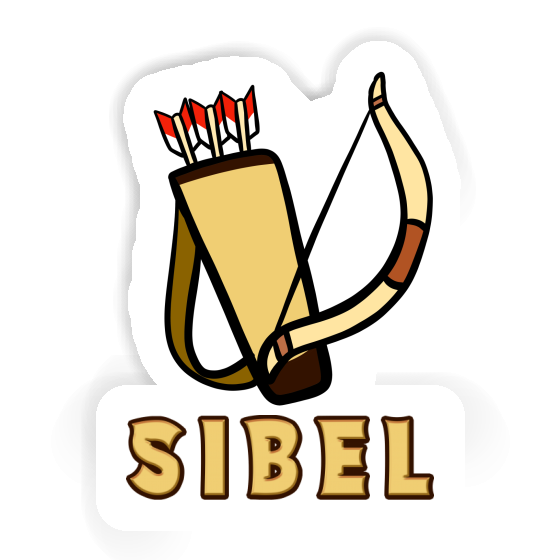 Sticker Pfeilbogen Sibel Notebook Image