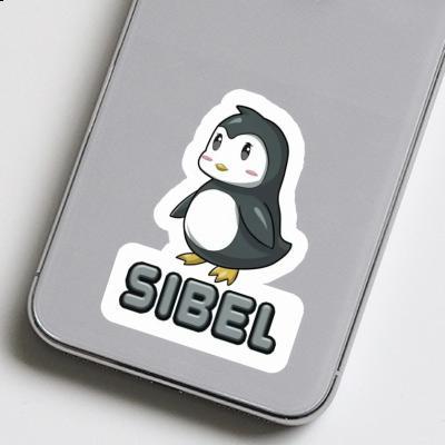 Penguin Sticker Sibel Notebook Image