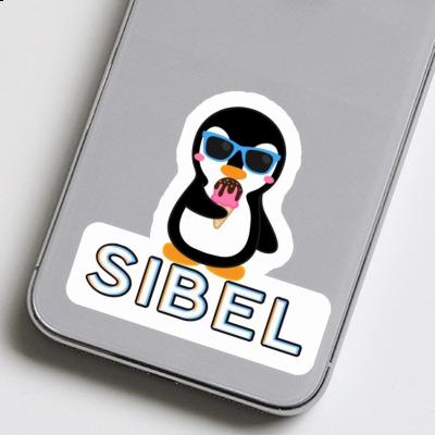 Penguin Sticker Sibel Notebook Image