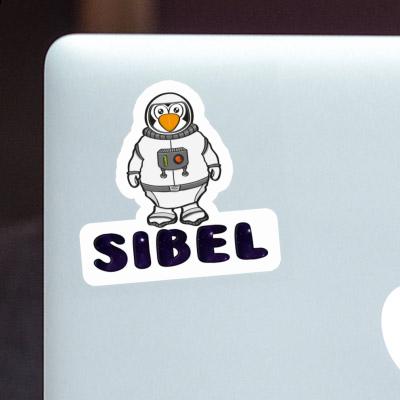 Sticker Astronaut Sibel Notebook Image