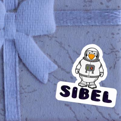 Sticker Astronaut Sibel Gift package Image