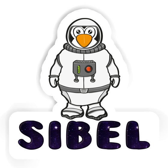 Sticker Astronaut Sibel Notebook Image