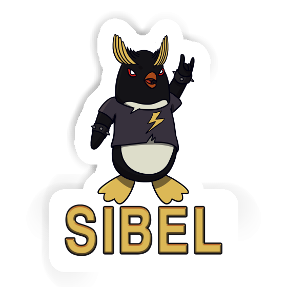 Sticker Sibel Rocking Penguin Image