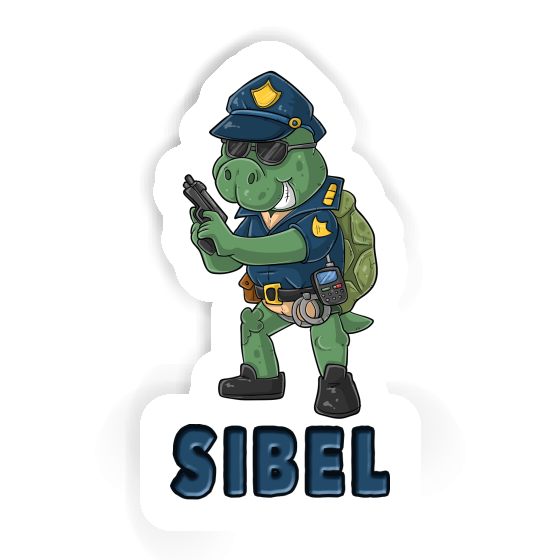 Aufkleber Polizist Sibel Notebook Image