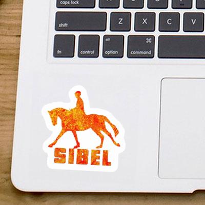 Sibel Sticker Reiterin Notebook Image