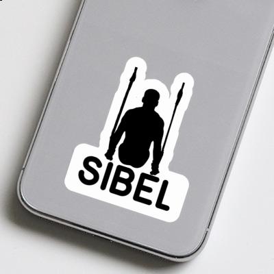 Sibel Sticker Ring gymnast Laptop Image