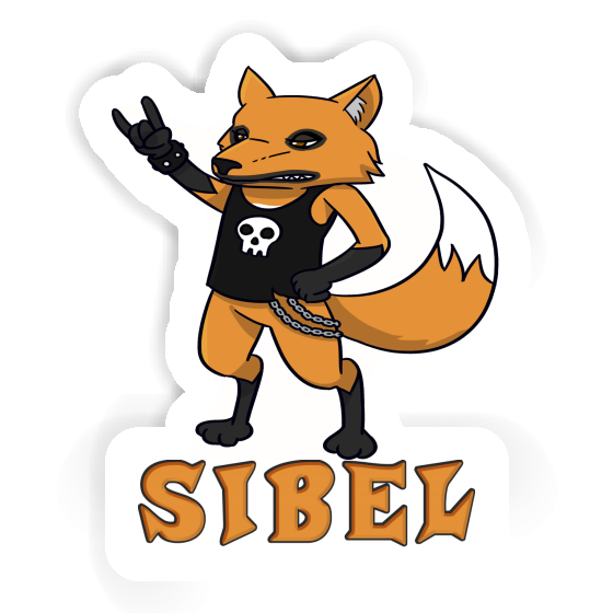 Sibel Sticker Fox Gift package Image