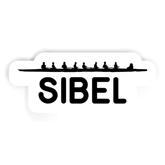 Sticker Rowboat Sibel Laptop Image