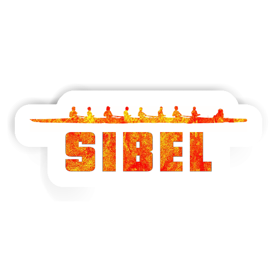 Ruderboot Sticker Sibel Image