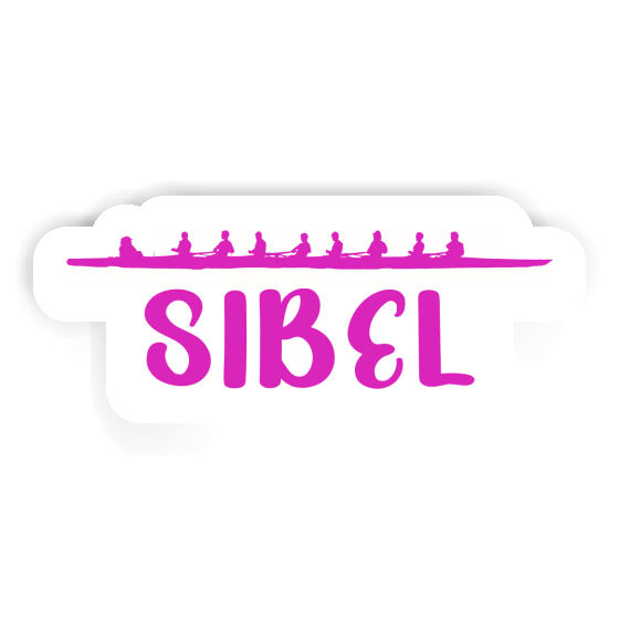 Sticker Sibel Ruderboot Image