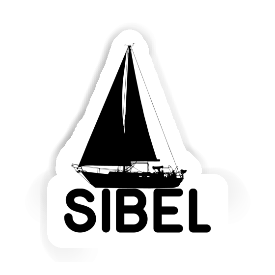 Sailboat Sticker Sibel Image