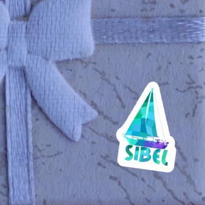 Sibel Sticker Sailboat Gift package Image