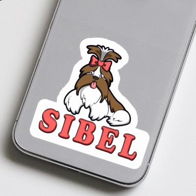 Sticker Sibel Shih Tzu Gift package Image